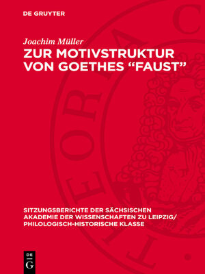 cover image of Zur Motivstruktur von Goethes „Faust"